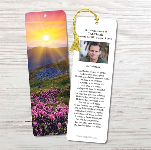 Picture of Purple Fields Bookmark