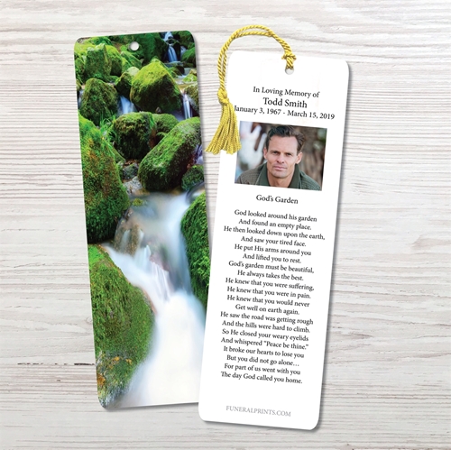 Picture of Moss on the Rocks Bookmark