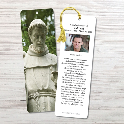 Picture of Saint Francis of Assisi Bookmark