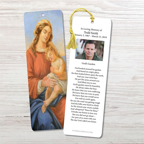 Picture of Mary & Baby Jesus Bookmark