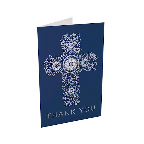 Picture of Elegant Cross Thank You Card
